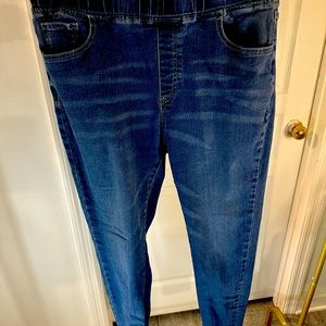 Elastic waist jeans women’s